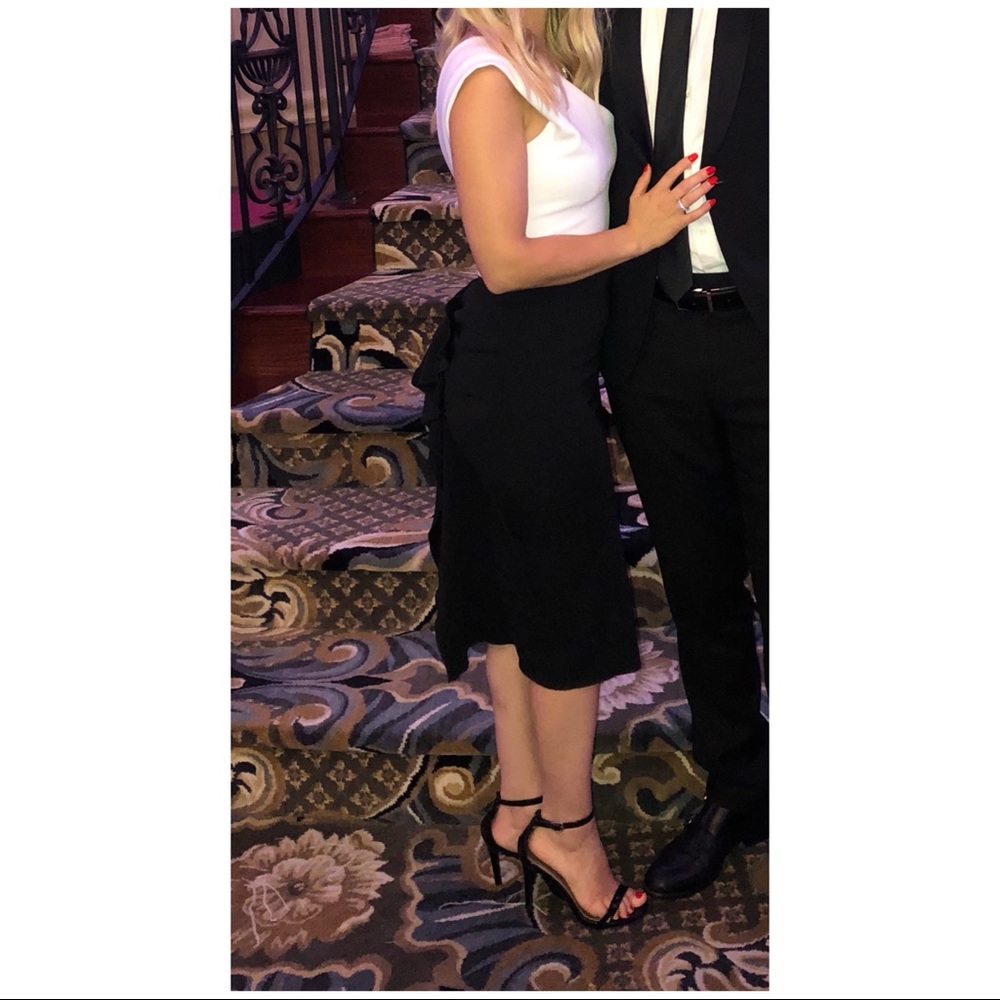 Black and White Dress